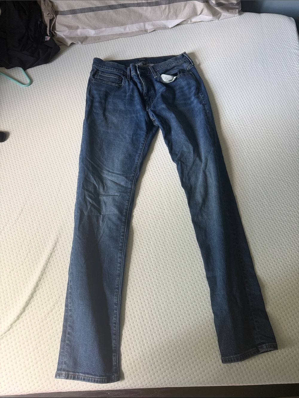 J. Crew Men's Dark Blue Slim Jeans